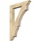 Ekena Millwork Balboa Traditional Rough Sawn Bracket, Douglas Fir, 4"W x 28"D x 40"H BKT04X28X40BOA01RDF - alternate 1